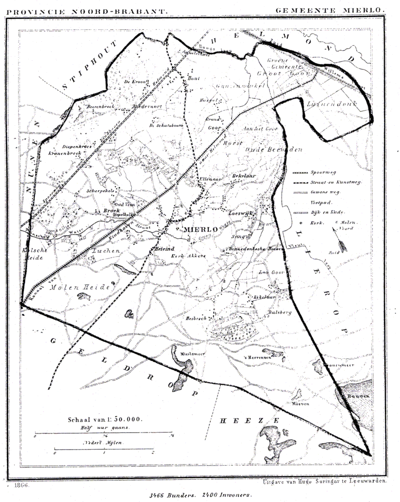 Gemeente Mierlo in 1866