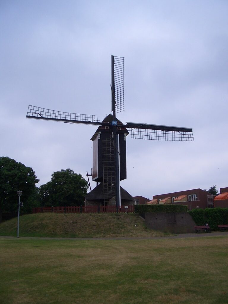 Standerdmolen Mierlo – moderne opname